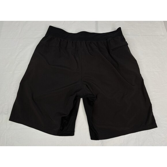 Lululemon T.H.E. Short Linerless 9” Men’s L BLack Gym Workout M7AA0S - Picture 2 of 11